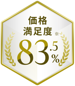 価格満足度No.1 ※サイト比較イメージ調査