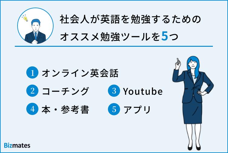 社会人のための英語勉強ツール5選